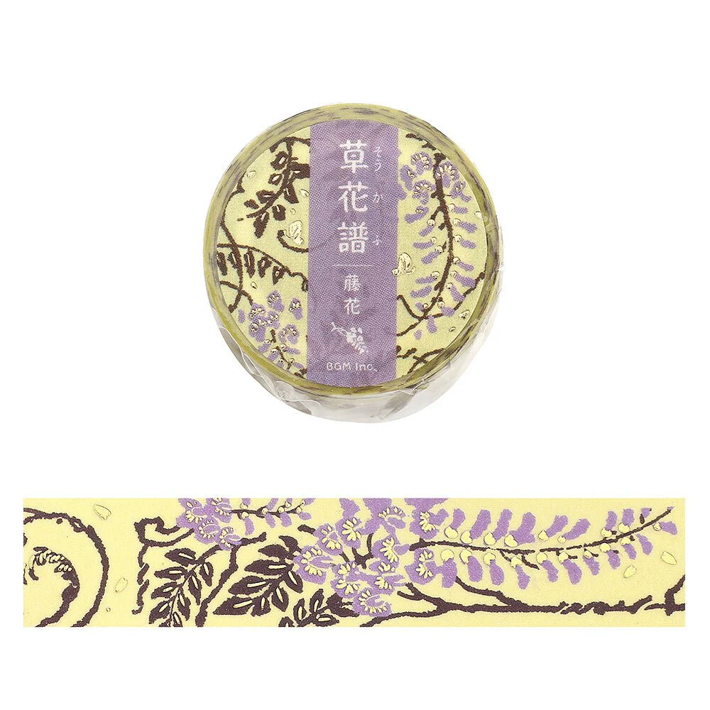 BGM Botanical Notes Foil Masking Tape / BGM - Image 9