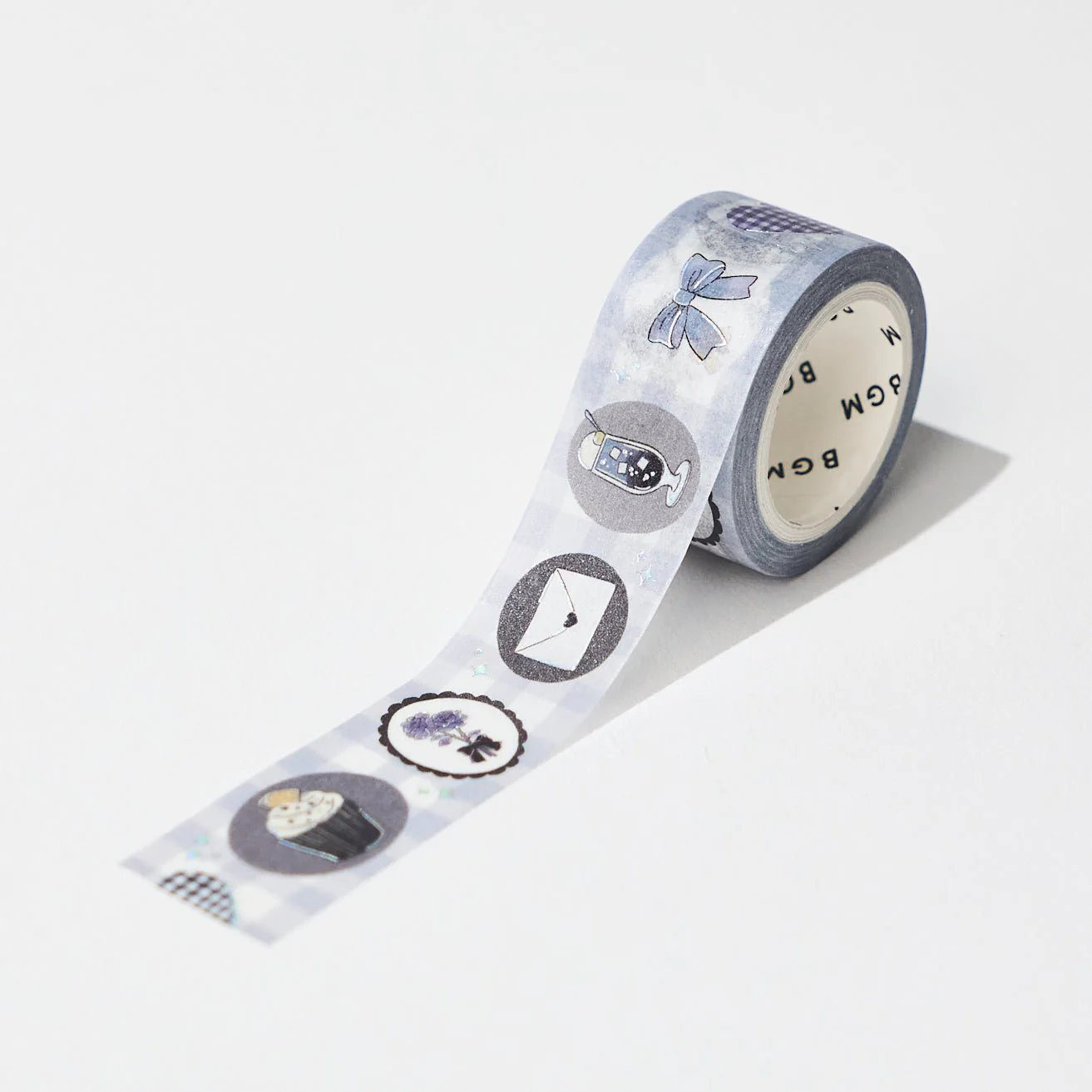 BGM Favorite Color Series 20mm Silver Foil Masking Tape / BGM - Image 12