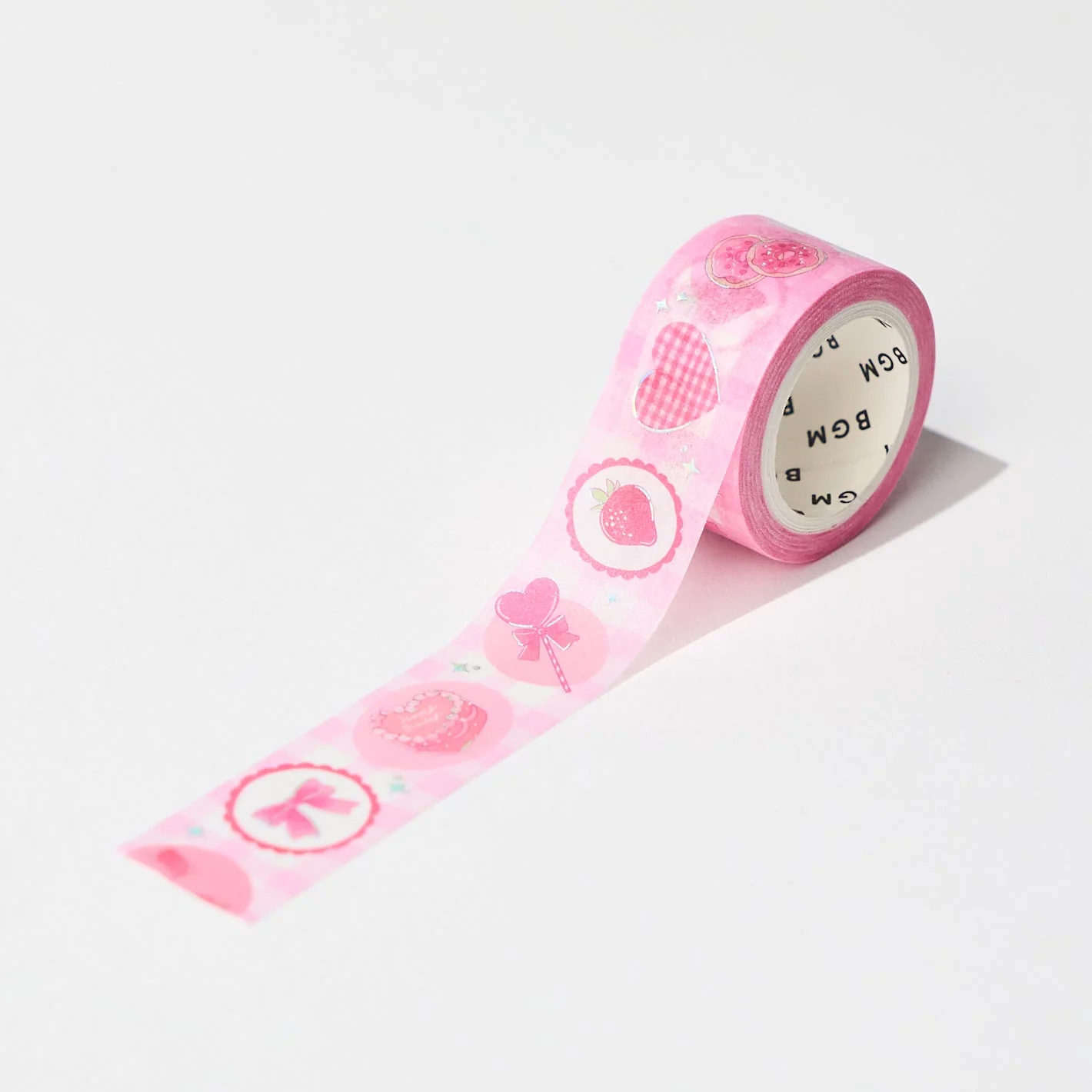 BGM Favorite Color Series 20mm Silver Foil Masking Tape / BGM - Image 3