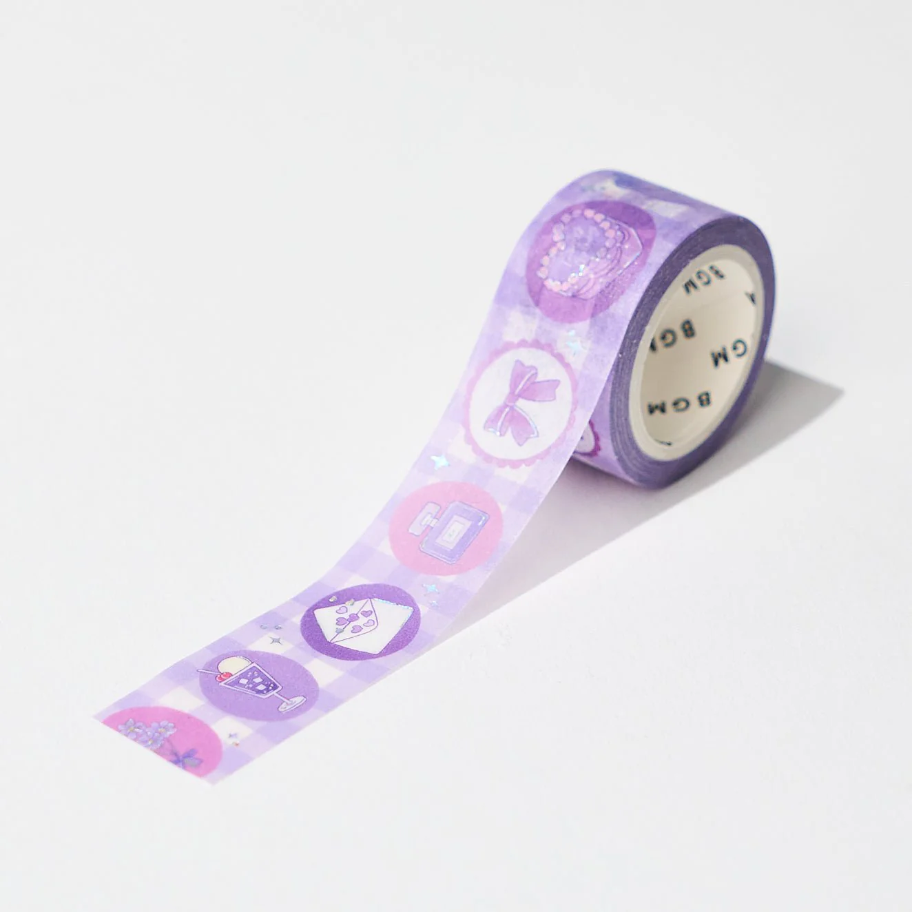 BGM Favorite Color Series 20mm Silver Foil Masking Tape / BGM - Image 5