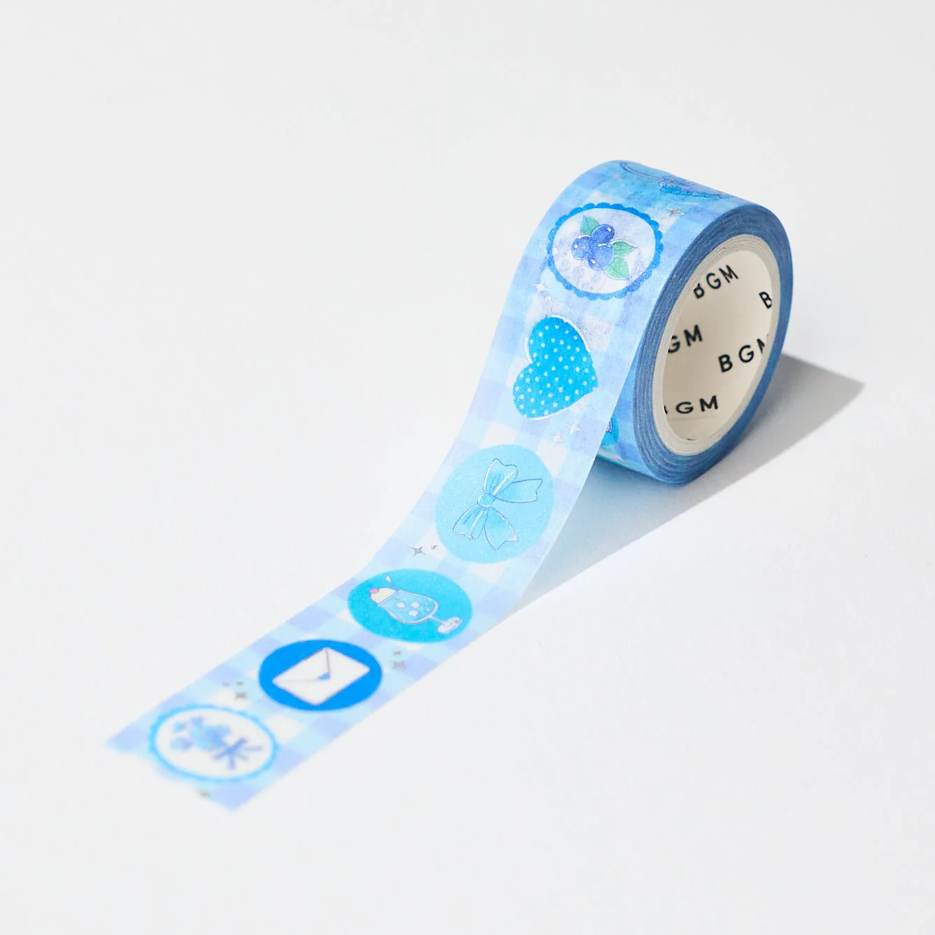 BGM Favorite Color Series 20mm Silver Foil Masking Tape / BGM - Image 7