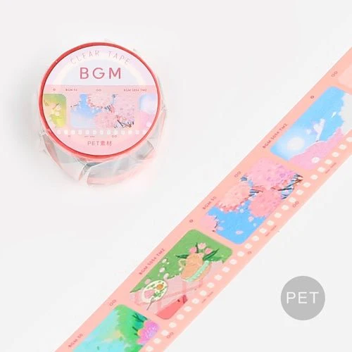 BGM Film Series 30mm Clear Masking Tape / BGM - Image 4