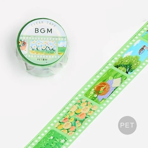 BGM Film Series 30mm Clear Masking Tape / BGM - Image 5
