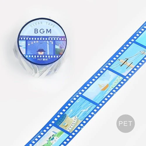 BGM Film Series 30mm Clear Masking Tape / BGM - Image 6