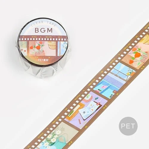 BGM Film Series 30mm Clear Masking Tape / BGM - Image 7