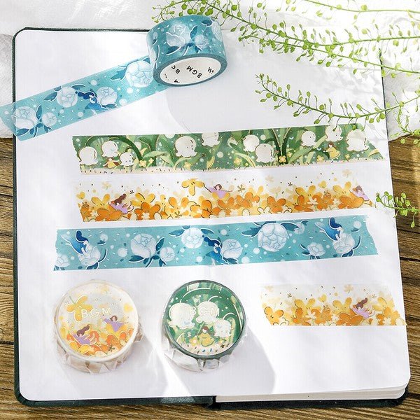 BGM Flower Tale Series 20mm Foil Masking Tape / BGM - Image 7
