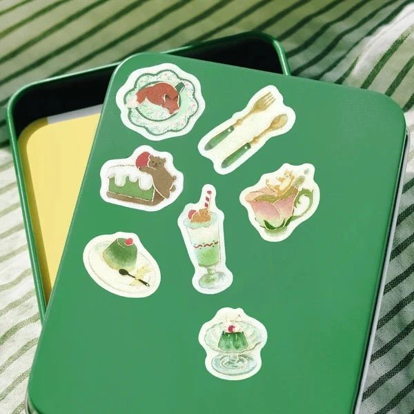 BGM Foil Stamping "Afternoon Tea Party" Stickers / Background Music - Image 10
