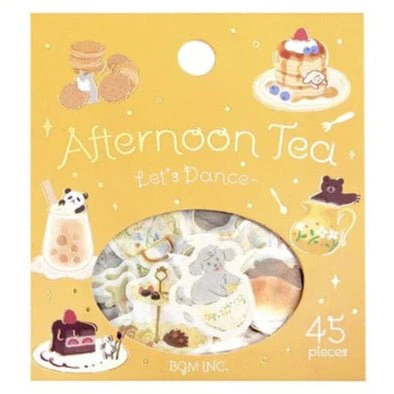 BGM Foil Stamping "Afternoon Tea Party" Stickers / Background Music - Image 2