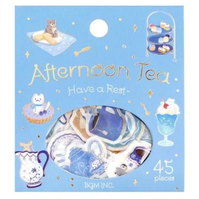 BGM Foil Stamping "Afternoon Tea Party" Stickers / Background Music - Image 5