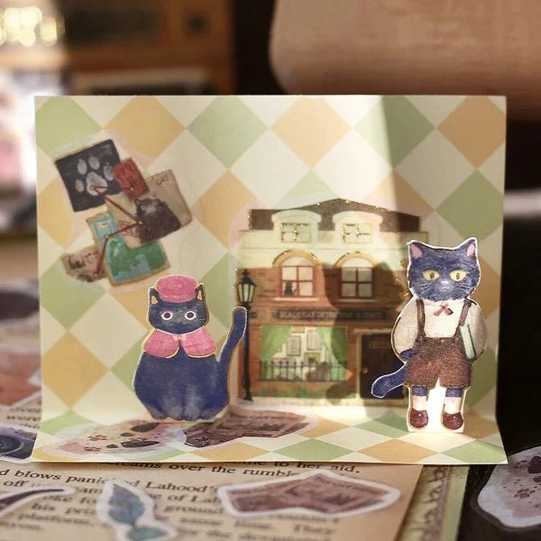 BGM Foil Stamping "Fantasy Shopping Arcade" Stickers / BGM - Image 6