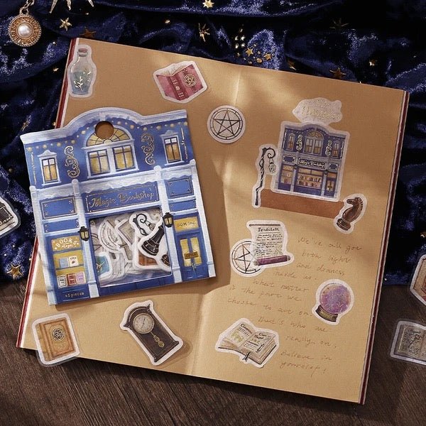 BGM Foil Stamping "Fantasy Shopping Arcade" Stickers / BGM - Image 8
