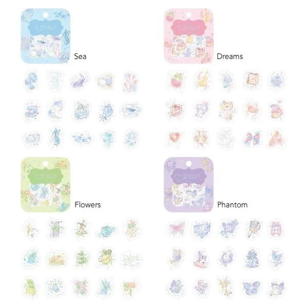 BGM Foil Stamping "Fantasy Story" Stickers / BGM - Image 5