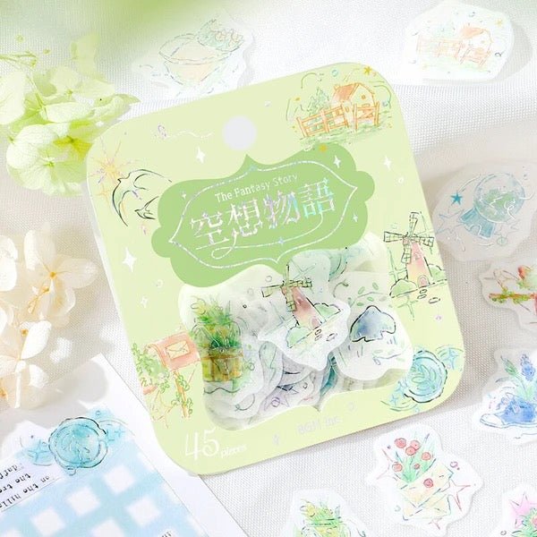 BGM Foil Stamping "Fantasy Story" Stickers / BGM - Image 7