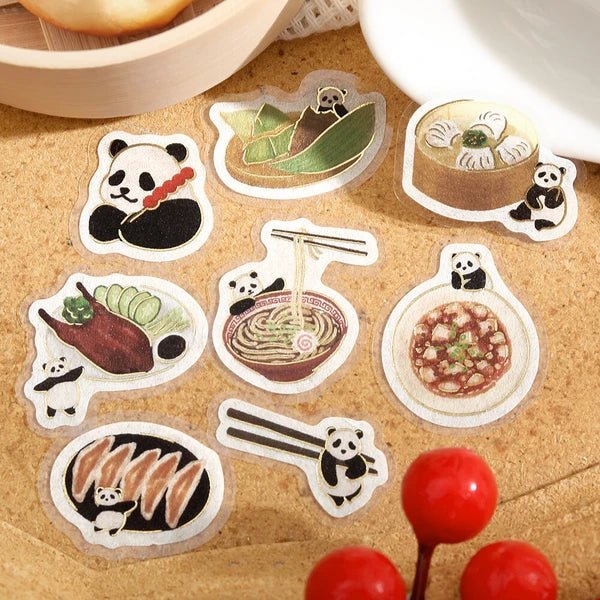 BGM Foil Stamping "Panda Biyori" Stickers / BGM - Image 6