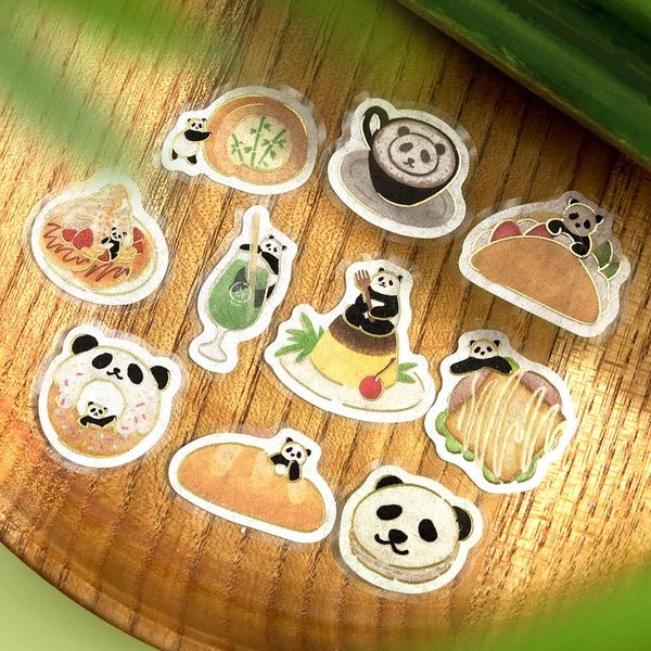 BGM Foil Stamping "Panda Biyori" Stickers / BGM - Image 9