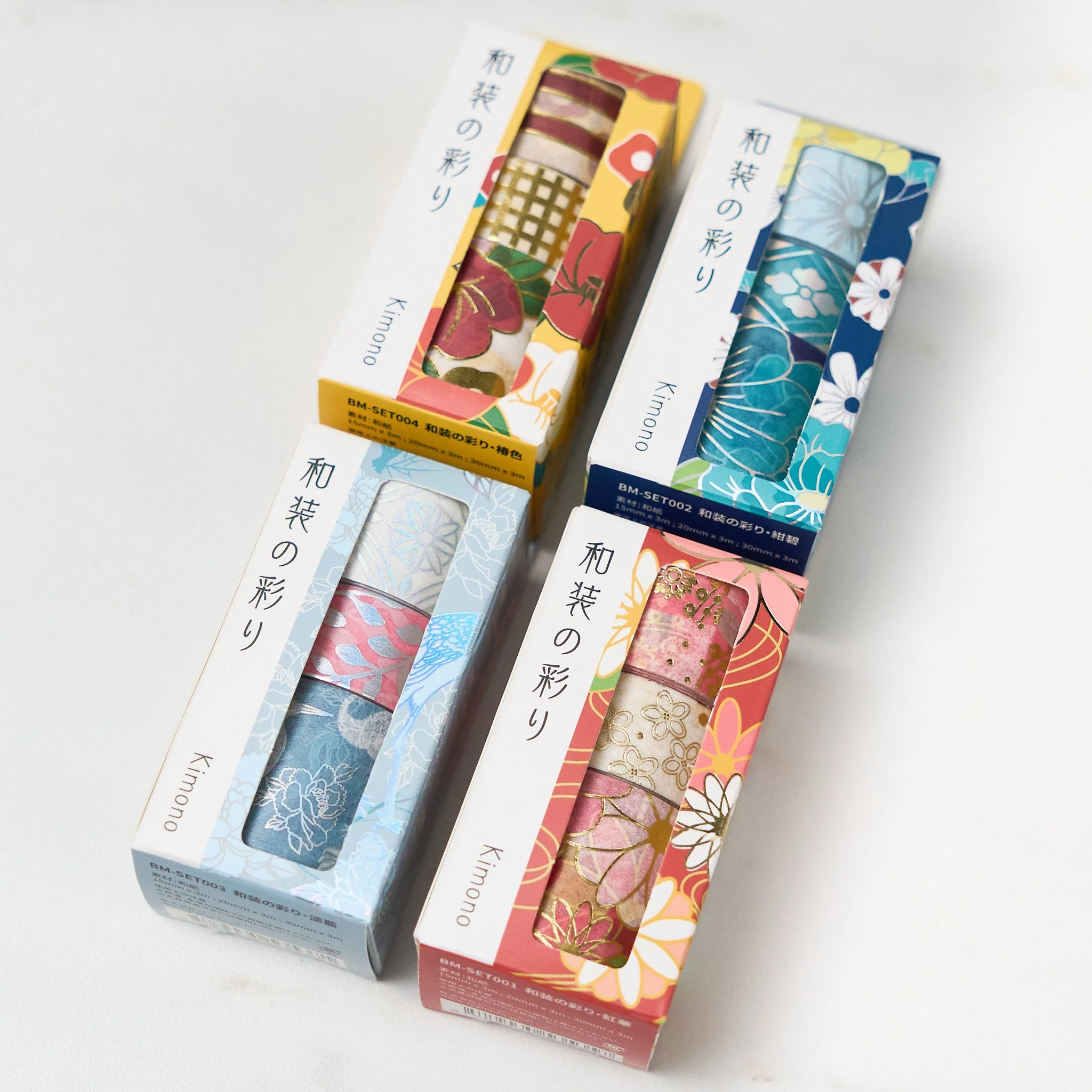 BGM Kimono Pattern Series Foil Masking Tape Set / BGM - Image 6