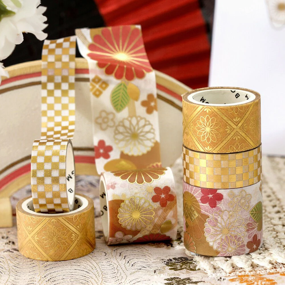 BGM Kimono Pattern Series Volume 2 Foil Masking Tape Set / BGM - Image 19