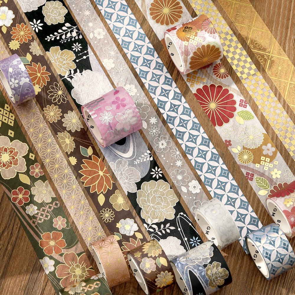 BGM Kimono Pattern Series Volume 2 Foil Masking Tape Set / BGM - Image 21