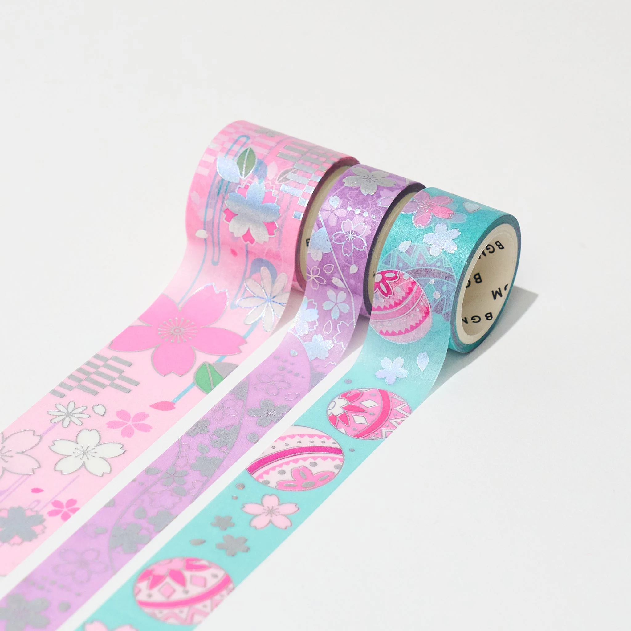 BGM Kimono Pattern Series Volume 2 Foil Masking Tape Set / BGM - Image 6