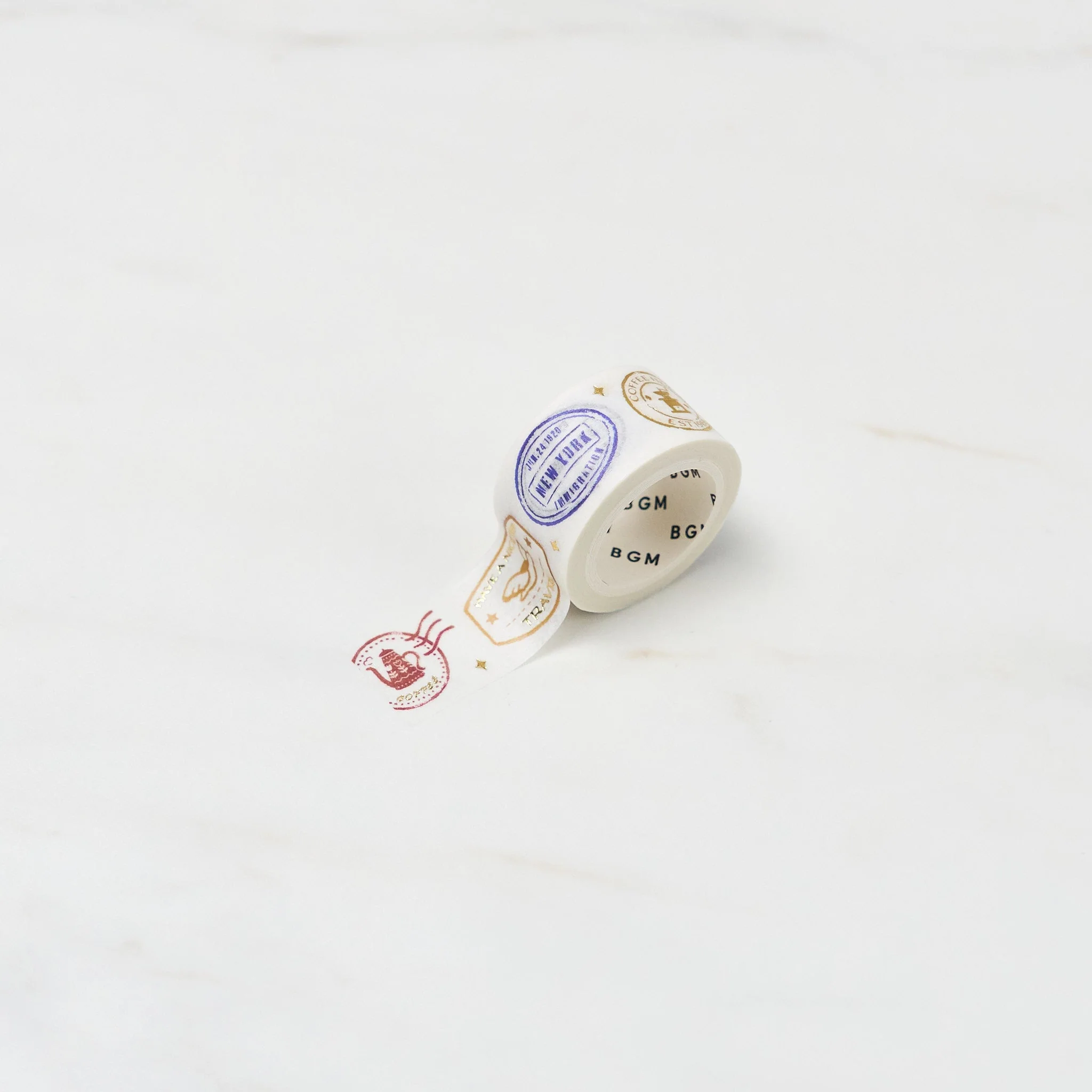 BGM World Cafe Travelogue Series Foil Masking Tape / BGM - Image 6