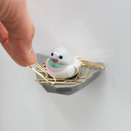 Bird Nest Magnetic Paper Clip Holder / biite - Image 4