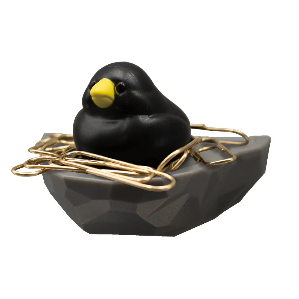 Bird Nest Magnetic Paper Clip Holder / biite - Image 7