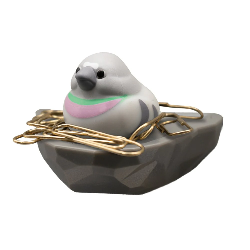 Bird Nest Magnetic Paper Clip Holder / biite - Image 9