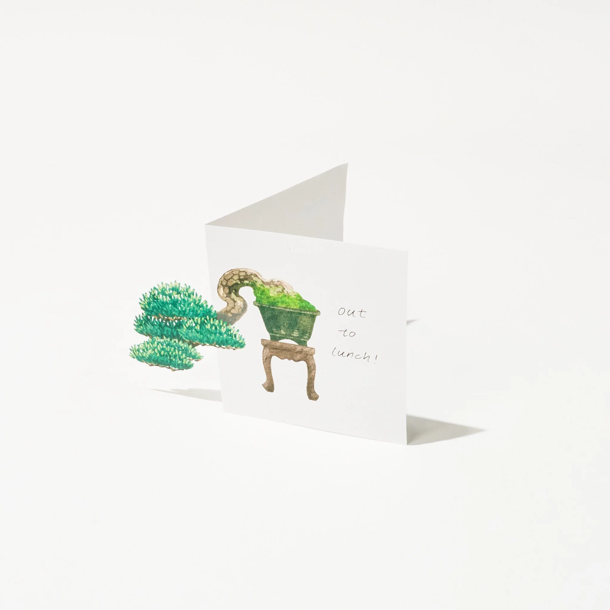 Bonsai Die-Cut Memo Pad / Marumo Printing - Image 2