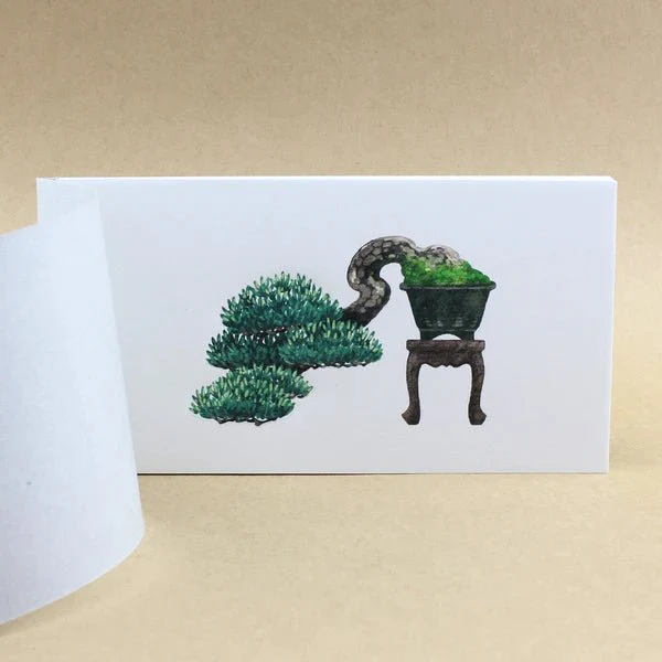 Bonsai Die-Cut Memo Pad / Marumo Printing - Image 9