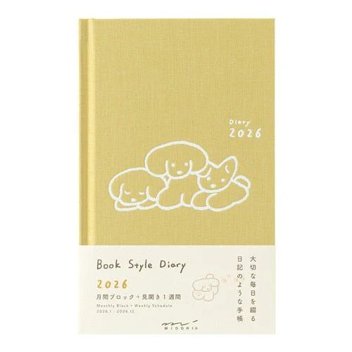 Book Style Diary Planners 2026 / MIDORI - Image 11