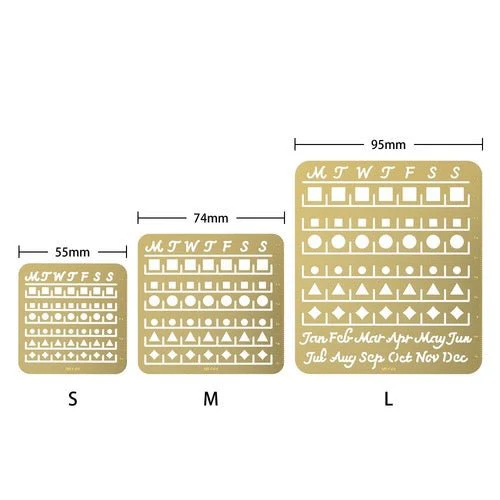 Brass Calendar Template / MIDORI - Image 4