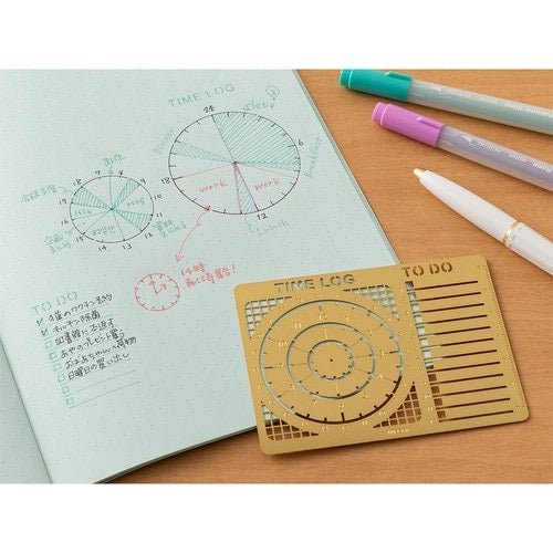 Brass Diary Template / MIDORI - Image 5
