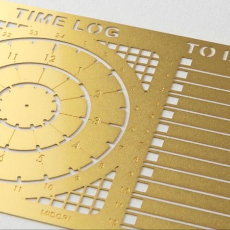 Brass Diary Template / MIDORI - Image 6