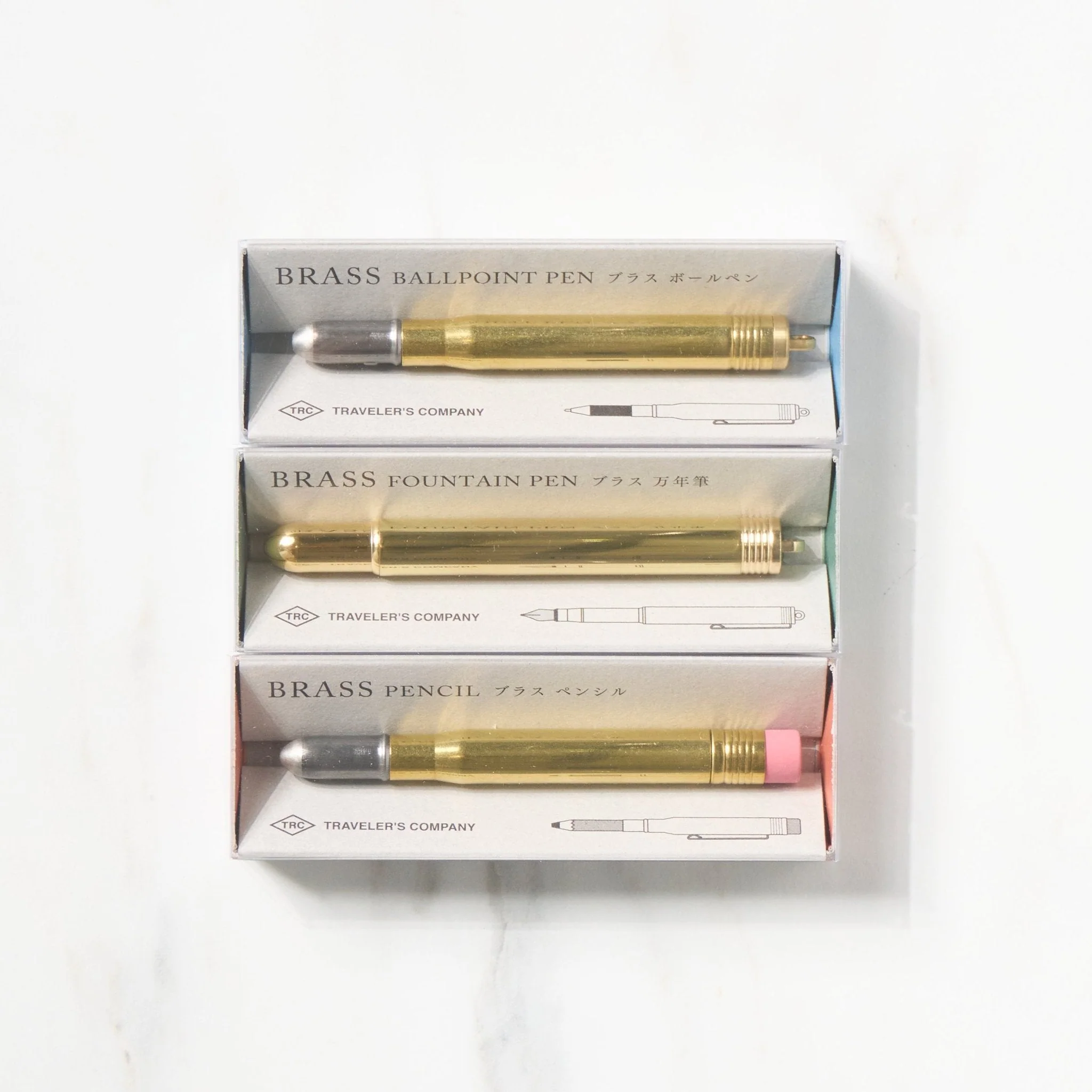 Brass Product Portable Writing Tools / TRC DESIGNPHIL