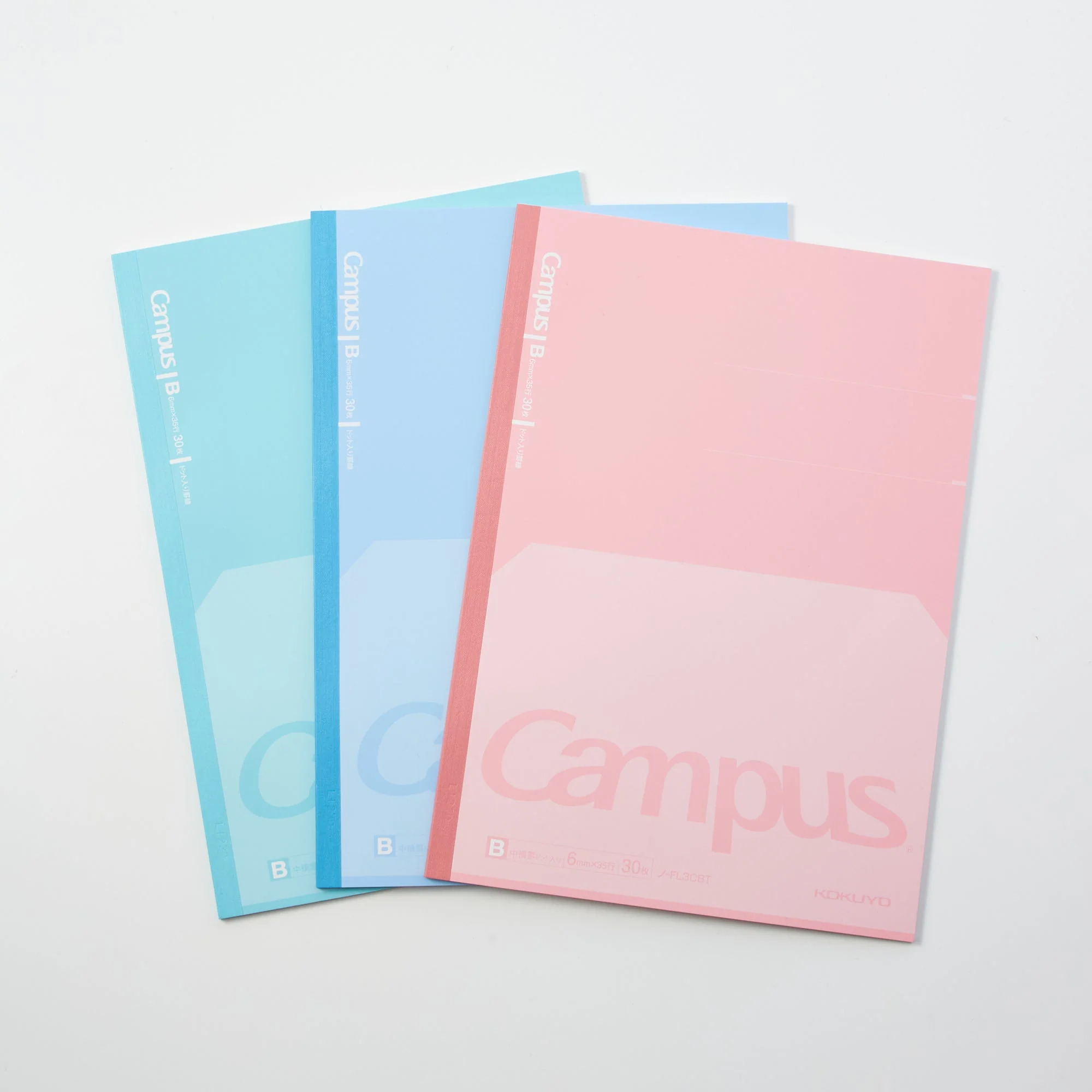 Campus Flat Kimochii Notebook Set / KOKUYO - Image 2