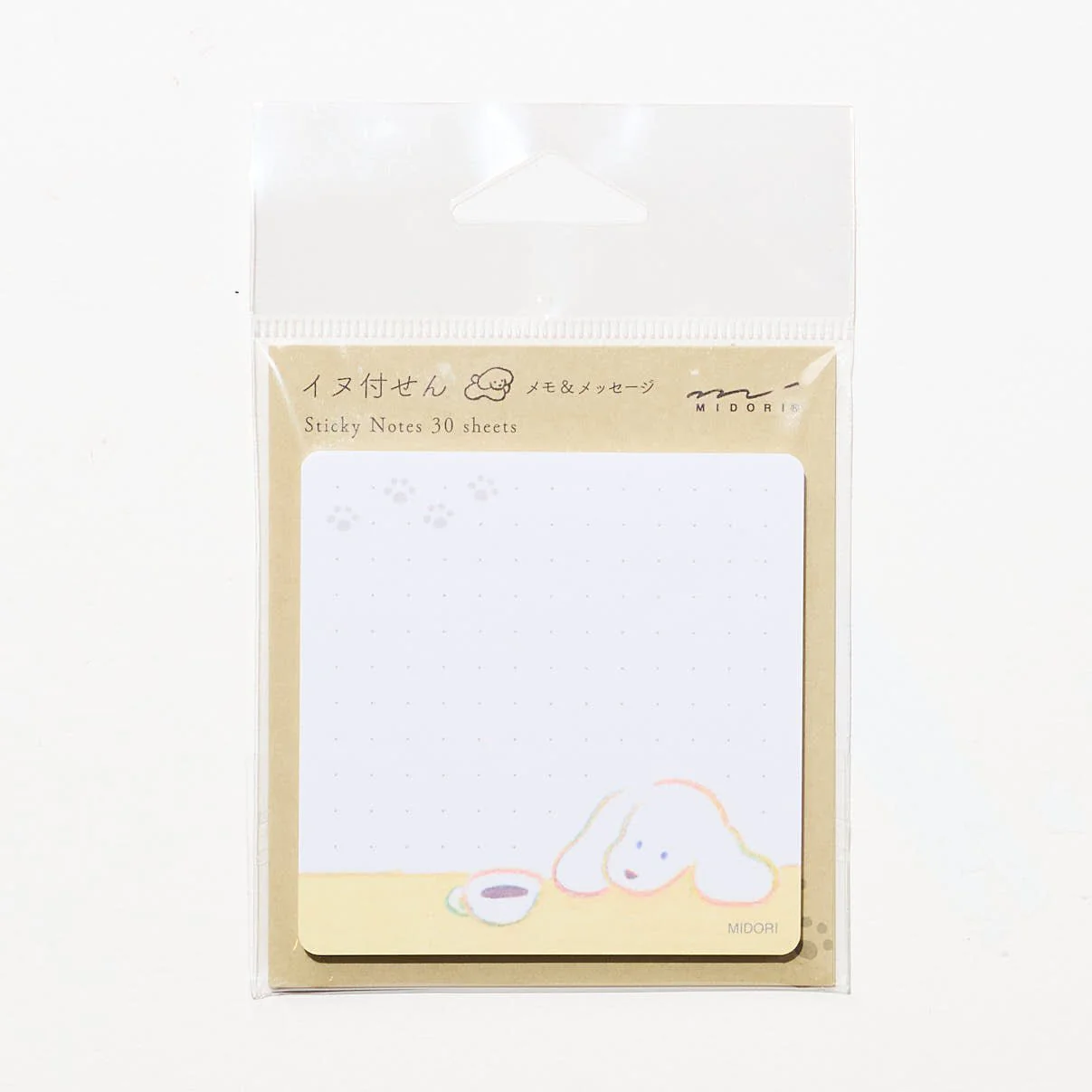 Cat and Dog Message Sticky Notes / MIDORI - Image 2