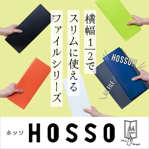 Clear File HOSSO 25 Pockets / KING JIM - Image 6