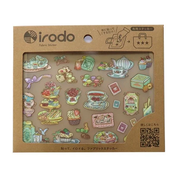 Fabric Sticker Set Cafe / irodo - Image 3