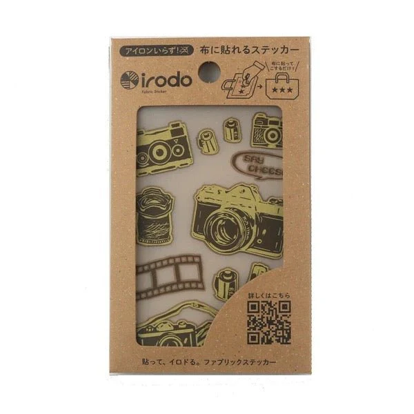 Fabric Sticker Set Camera / irodo