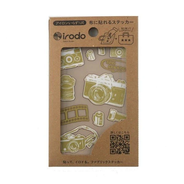 Fabric Sticker Set Camera / irodo - Image 2