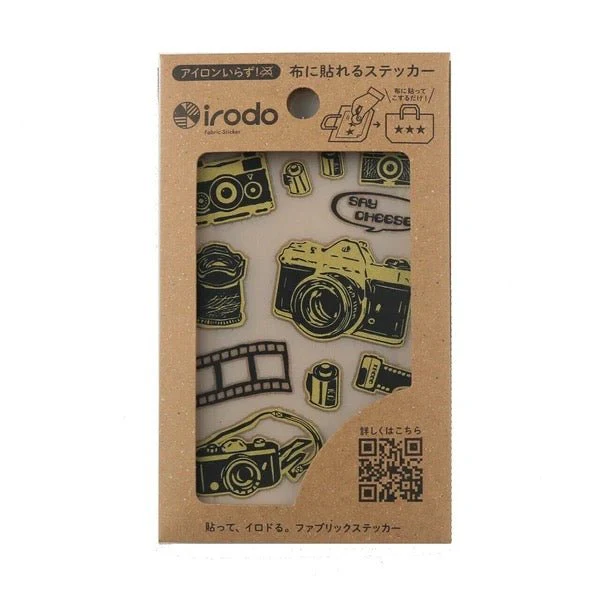 Fabric Sticker Set Camera / irodo - Image 3