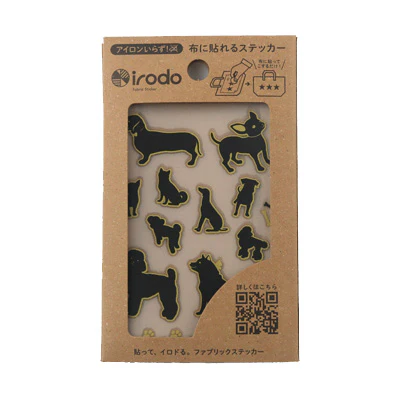 Fabric Sticker Set Dogs / irodo - Image 3