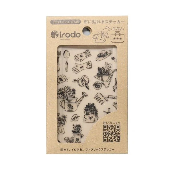 Fabric Sticker Set Garden / irodo