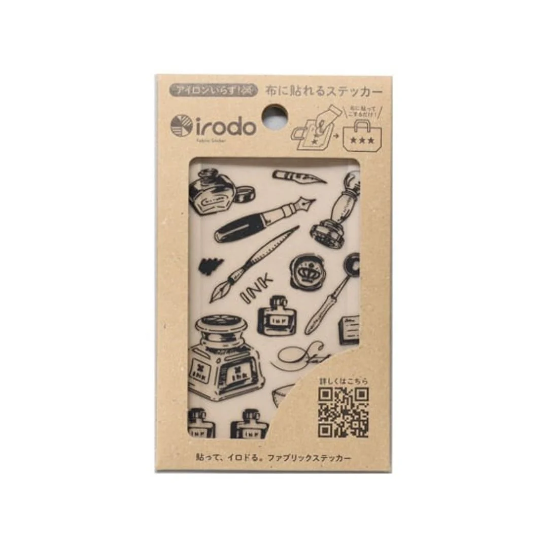 Fabric Sticker Set Ink / irodo