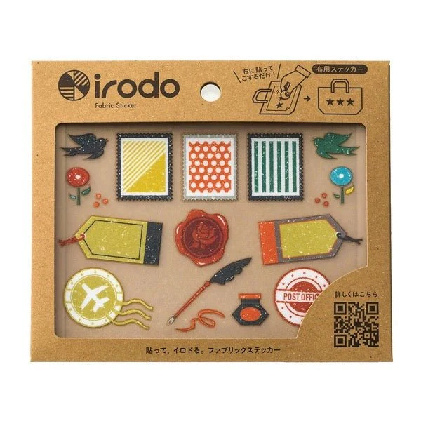 Fabric Sticker Set Letter / irodo