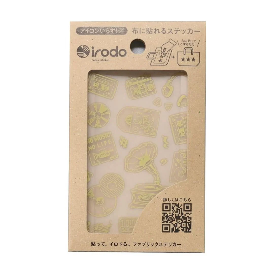 Fabric Sticker Set Music / irodo - Image 2