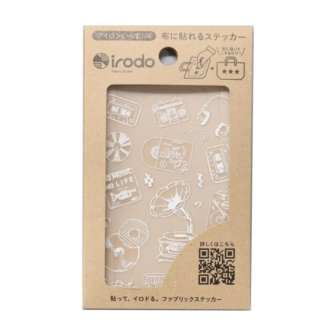 Fabric Sticker Set Music / irodo - Image 3