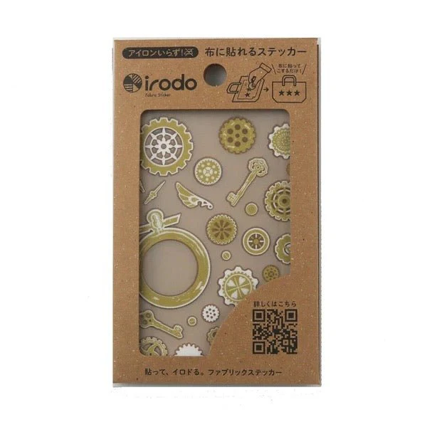 Fabric Sticker Set Steampunk / irodo - Image 2