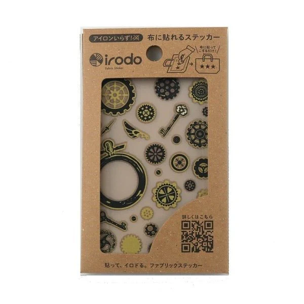 Fabric Sticker Set Steampunk / irodo - Image 3