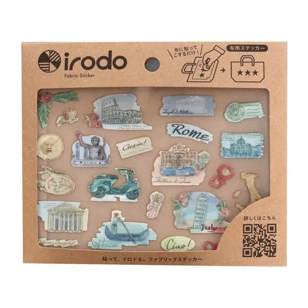 Fabric Sticker Set World / irodo - Image 7